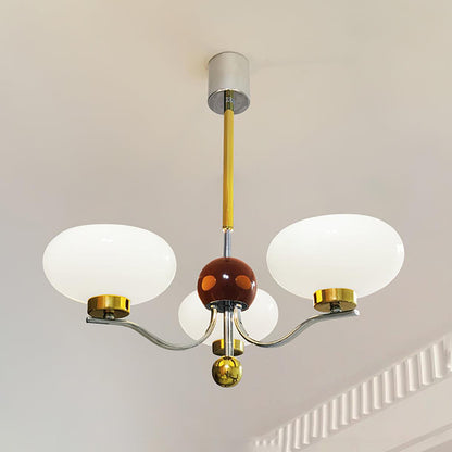 Gothic Glass Bowl Chandelier