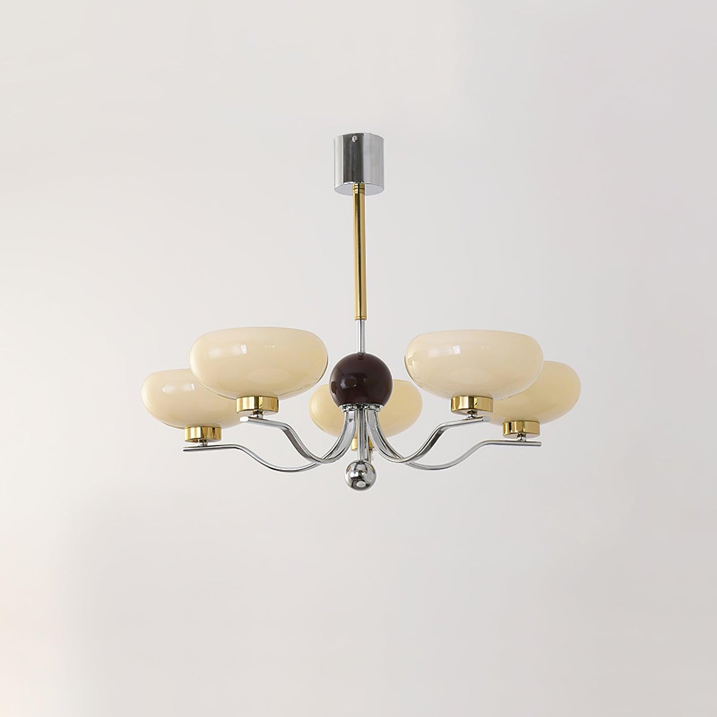Gothic Glass Bowl Chandelier