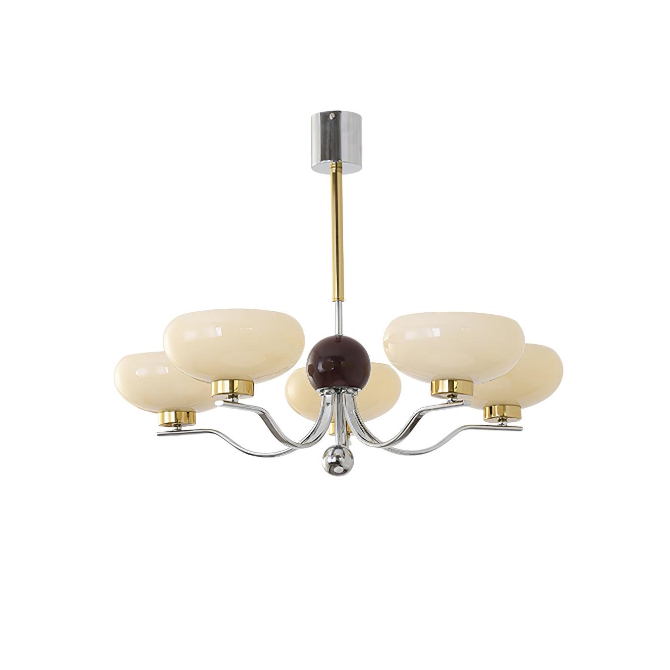 Gothic Glass Bowl Chandelier