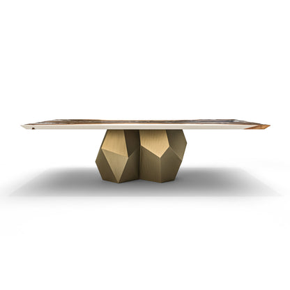 Medusa Walnut Wood Dining Table