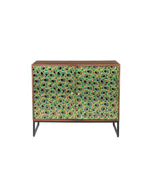 Meena Solid Wood Accent Cabinet