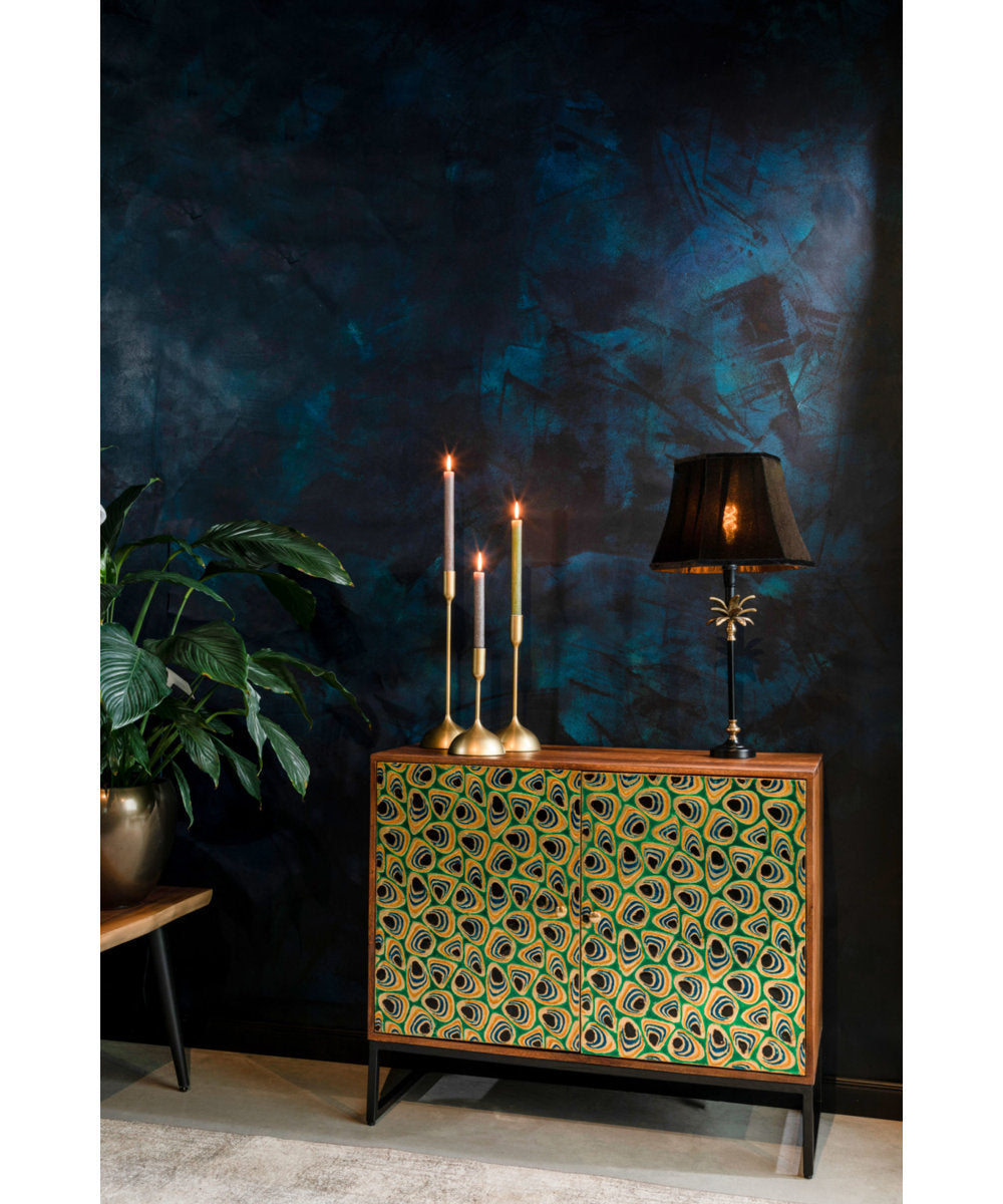 Meena Solid Wood Accent Cabinet