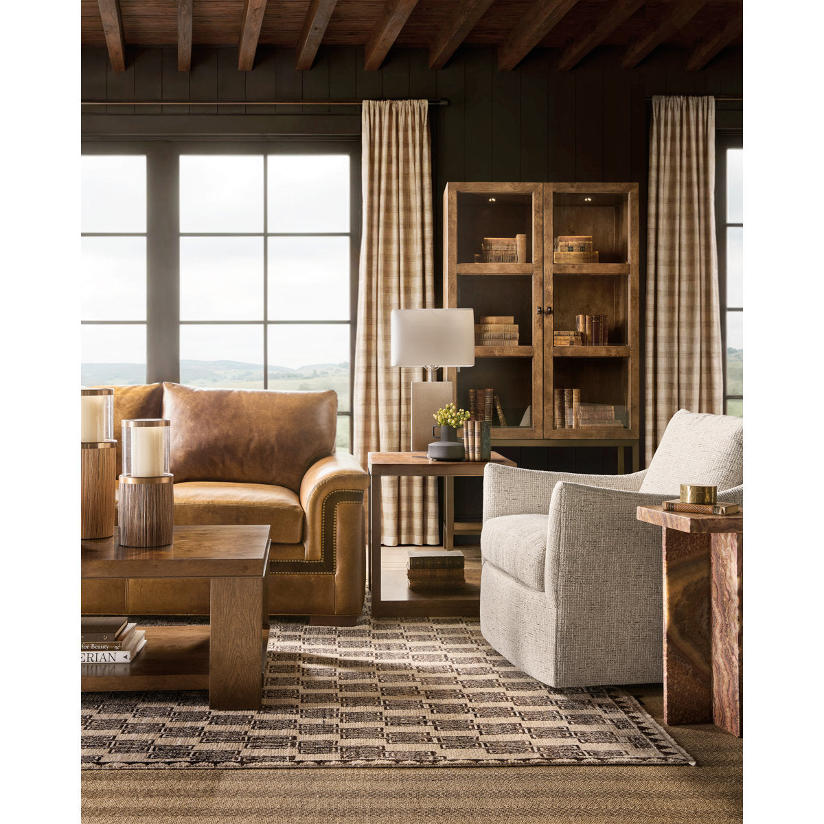 Melange Mulholland Display Cabinet