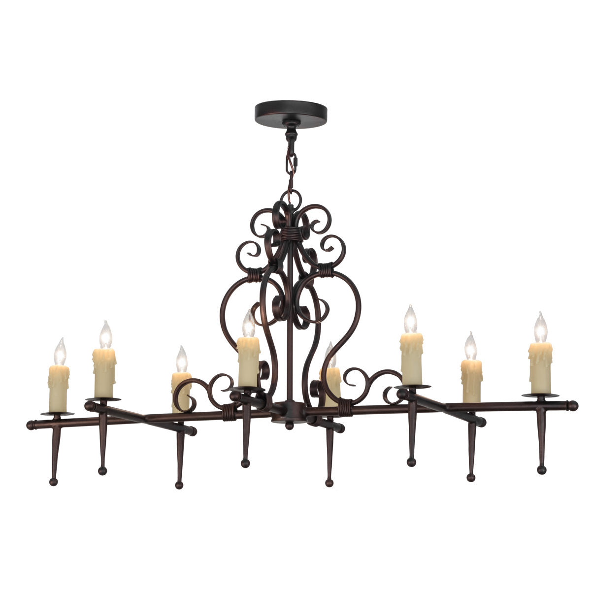 Meltham 8 - Light Chandelier