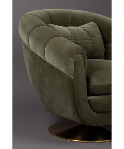 Member Swivel Tufted Lounge Chair