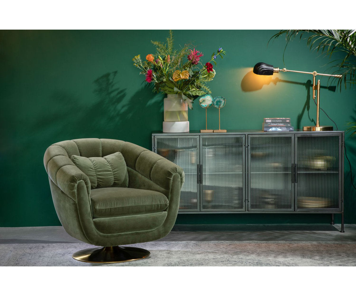 Member Swivel Tufted Lounge Chair