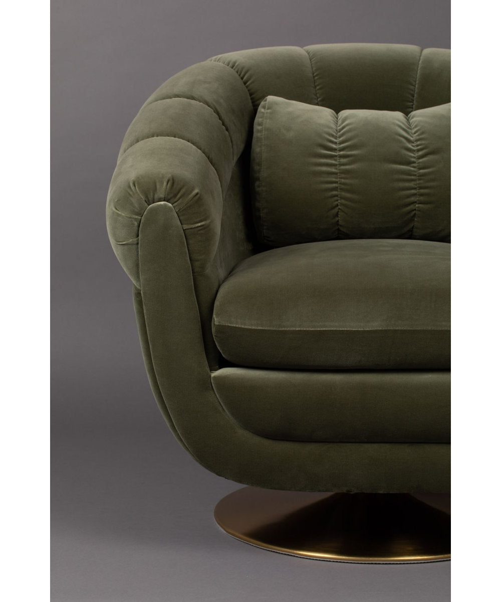 Member Swivel Tufted Lounge Chair