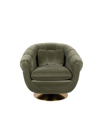 Member Swivel Tufted Lounge Chair