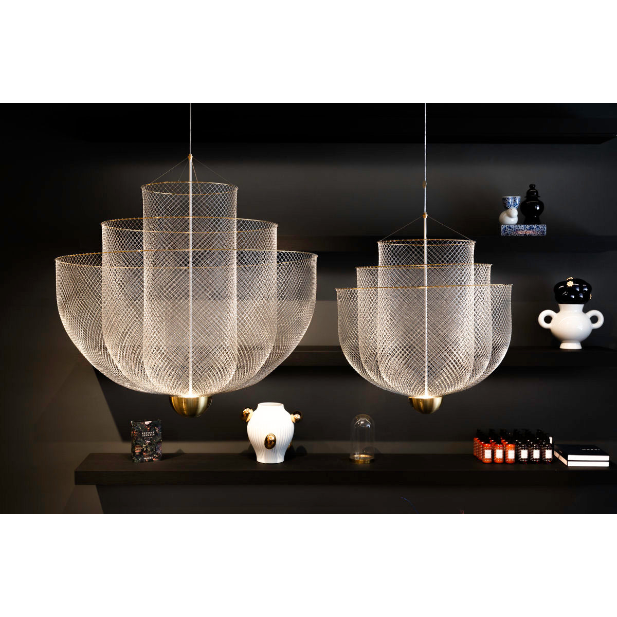 Meshmatics 1 - Light LED Chandelier