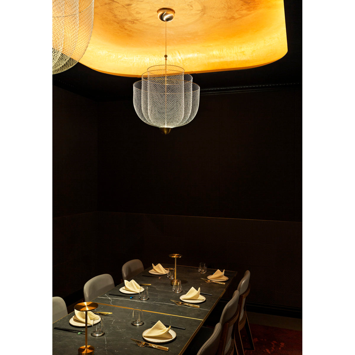 Meshmatics 1 - Light LED Chandelier