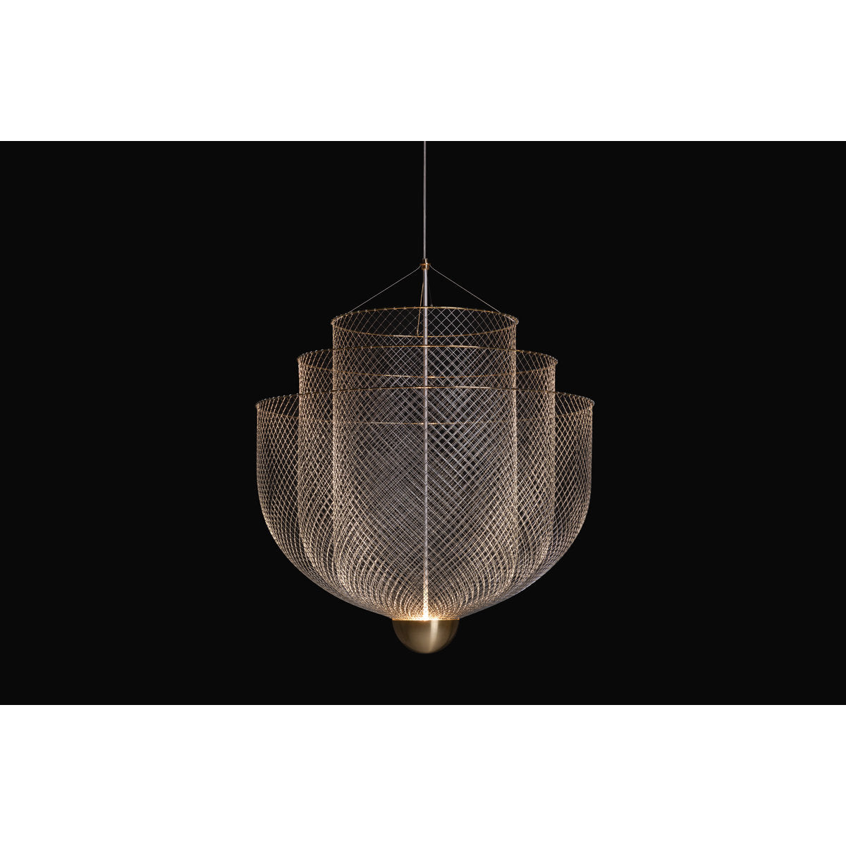 Meshmatics 1 - Light LED Chandelier