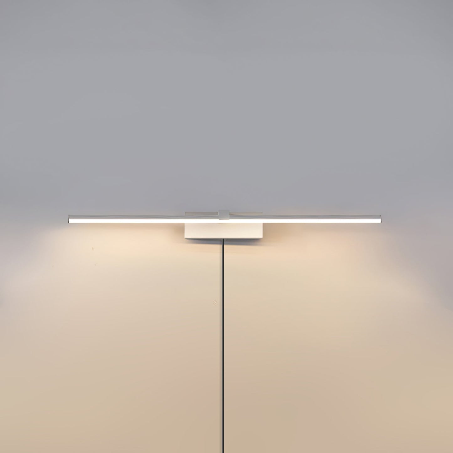 Linear Mirror Plug-in Wall Light