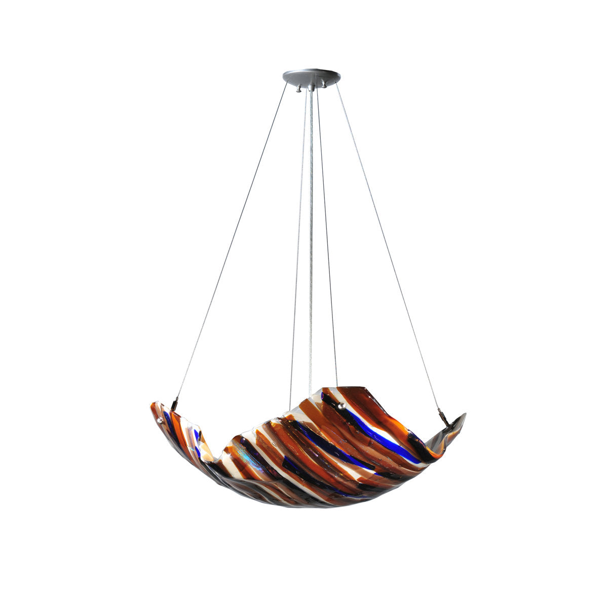Metro Fusion 4 - Light Glass Chandelier