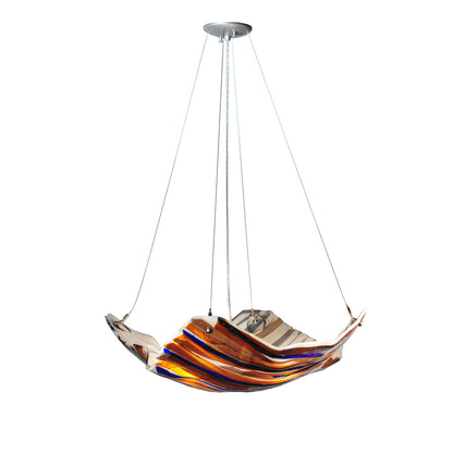 Metro Fusion 4 - Light Glass Chandelier