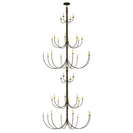 Meyda Lighting 78 Inch 40 Light Semi Flush Mount Cp248487