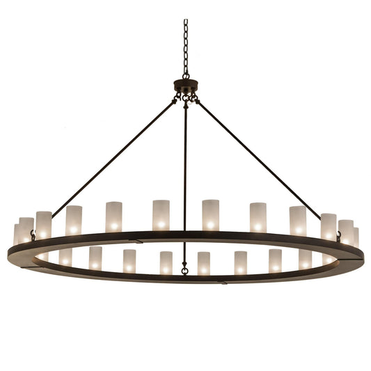 Meyda Lighting 72 Inch 24 Light Semi Flush Mount Cp249765
