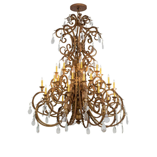 Meyda Lighting 60 Inch 32 Light Semi Flush Mount Cp250313