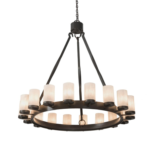 Meyda Lighting 48 Inch 18 Light Semi Flush Mount Cp252171