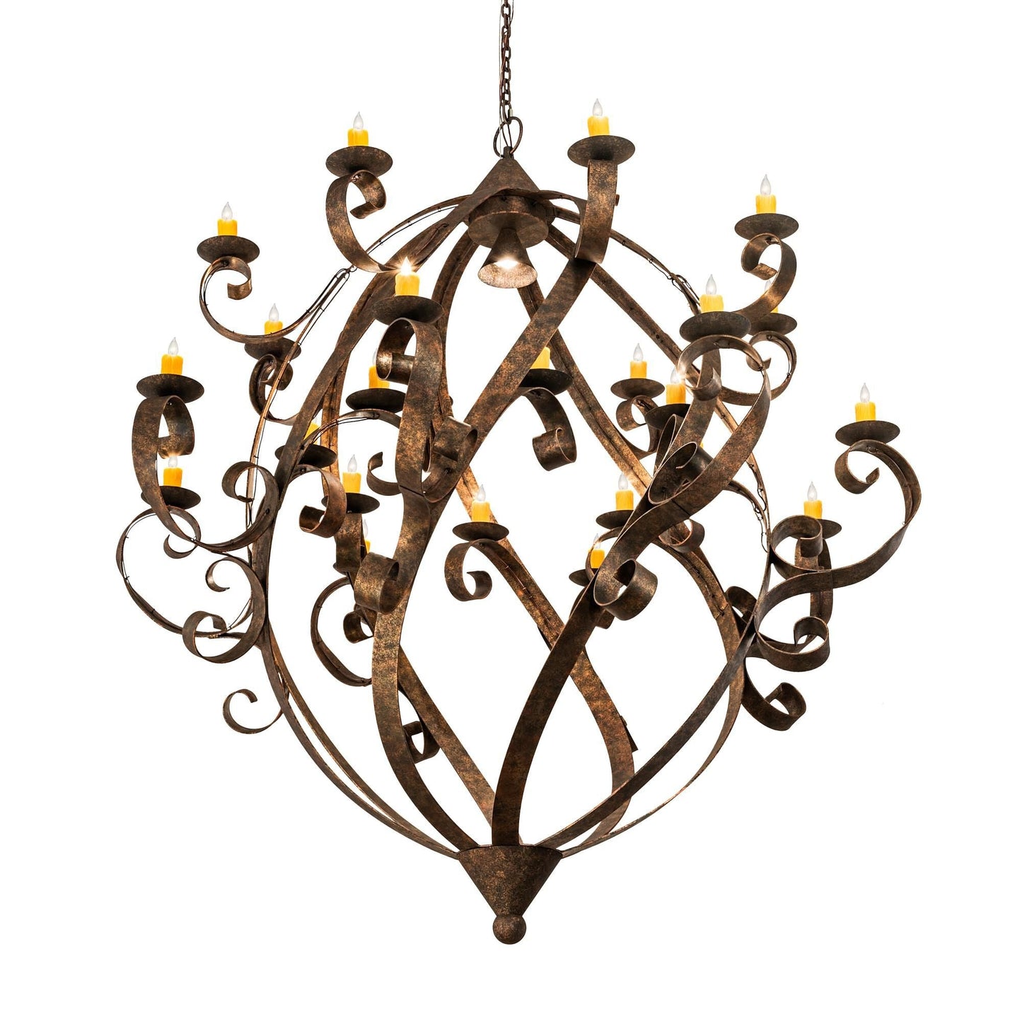 Meyda Lighting Caliope 80 Inch 8 Light Chandelier Cp744570