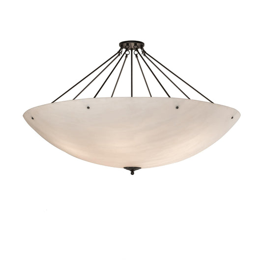 Meyda Lighting Madison 60 Inch 12 Light Semi Flush Mount Cp746159