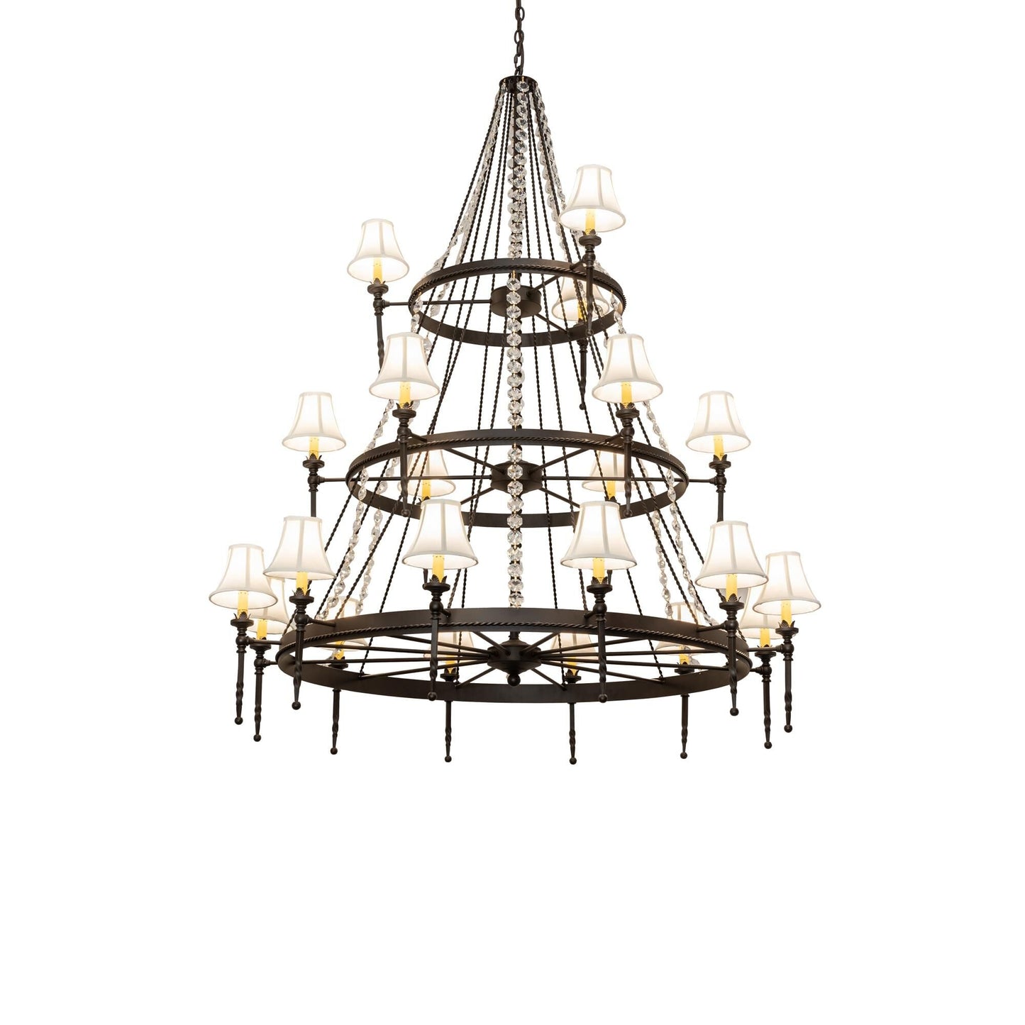 Meyda Lighting Amaury 56 Inch 8 Light Chandelier Cp744531