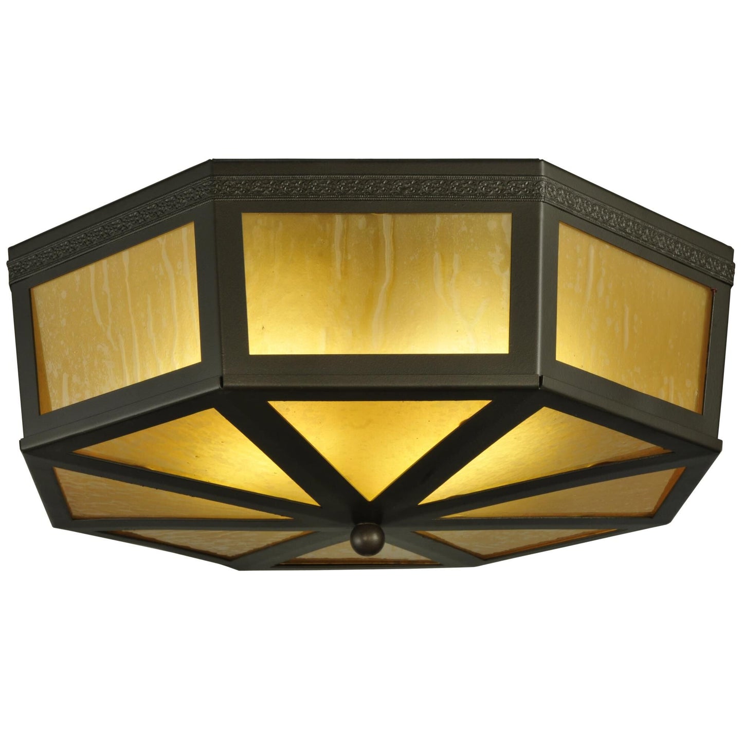 Meyda Lighting Eltham 36 Inch 4 Light Semi Flush Mount Cp746161