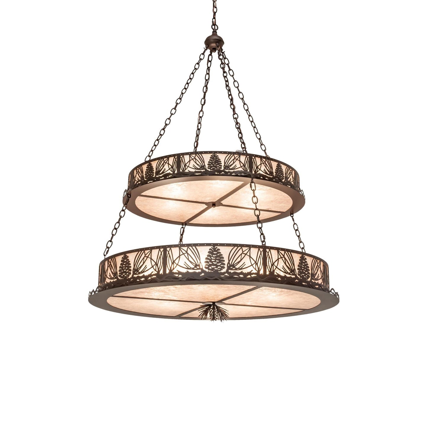 Meyda Lighting Mountain Pine 48 Inch Large Pendant Cp745619