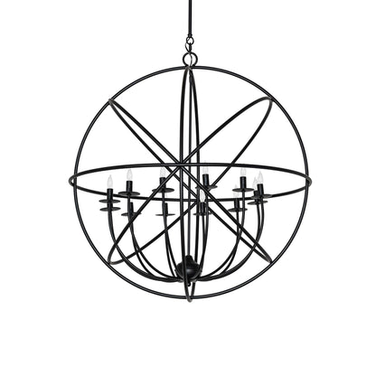 Meyda Lighting Atom Enerjisi 36 Inch 12 Light Chandelier Cp779799
