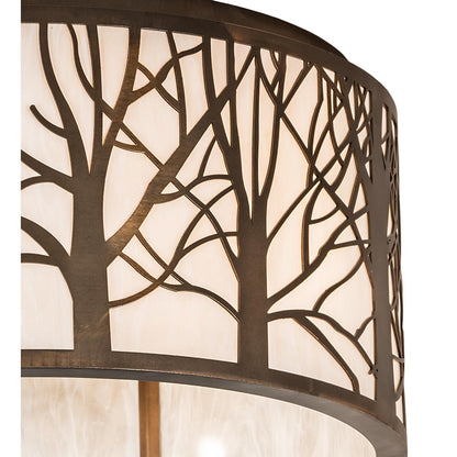 Meyda Lighting Branches 20 Inch 4 Light Flush Mount Cp779911