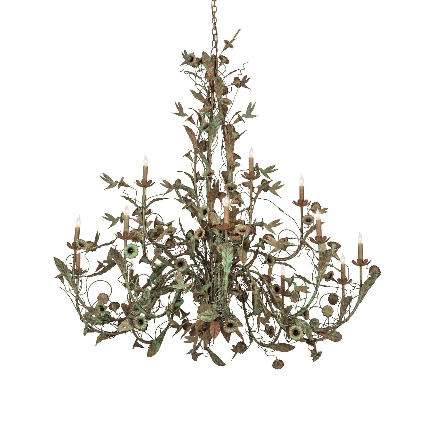 Meyda Lighting Le Printemps 60 Inch 15 Light Chandelier Cp779821