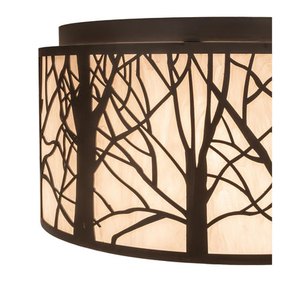 Meyda Lighting Branches 20 Inch 4 Light Flush Mount Cp779911