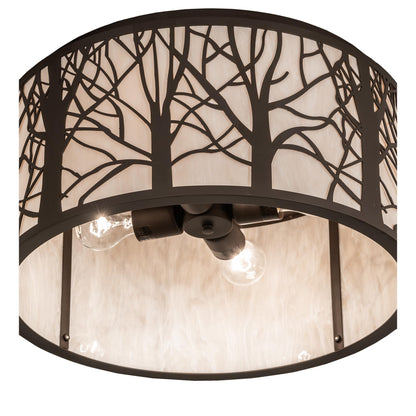 Meyda Lighting Branches 20 Inch 4 Light Flush Mount Cp779911