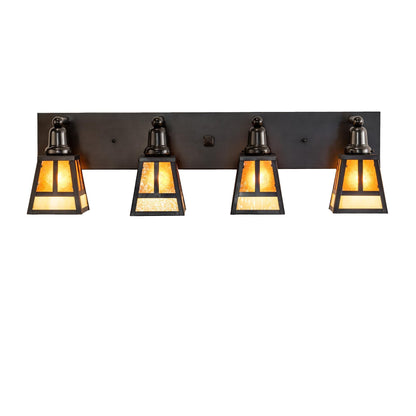 Meyda Lighting T Mission 36 Inch 4 Light Bath Vanity Light Cp779739