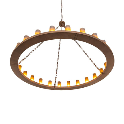 Meyda Lighting Loxley 72 Inch 24 Light Chandelier Cp779813