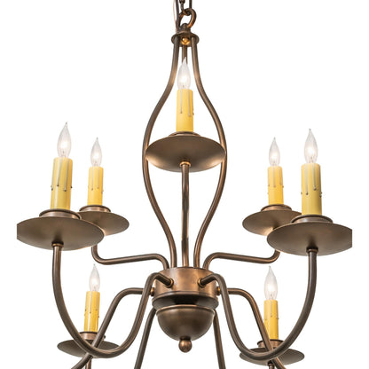 Meyda Lighting 28 Inch 9 Light Chandelier Cp780437
