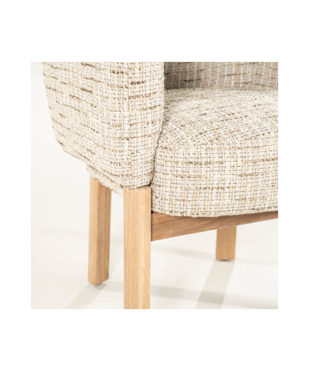 Micha Upholstered Arm Chair