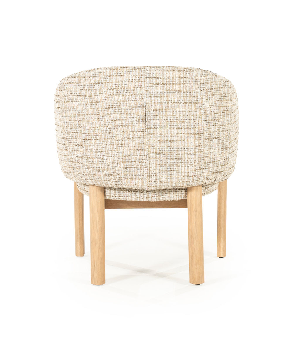 Micha Upholstered Arm Chair