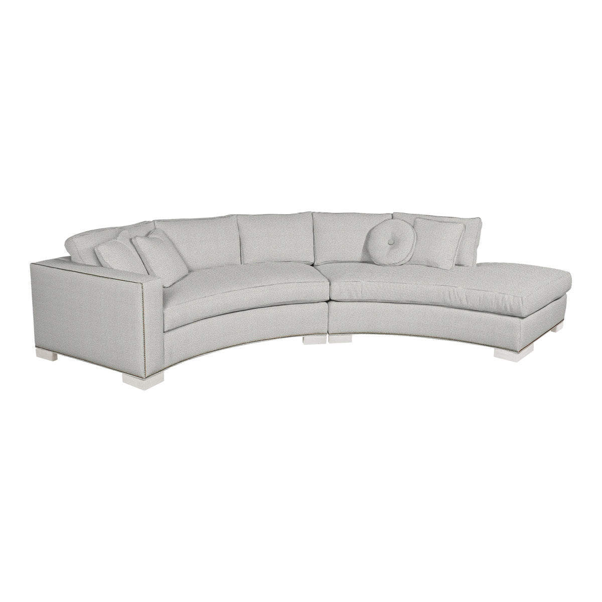 Michael Weiss 2-Piece Curved Sectional