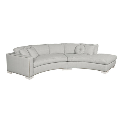 Michael Weiss 2-Piece Curved Sectional