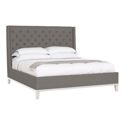 Michael Weiss California King Tufted Upholstered Panel Bed