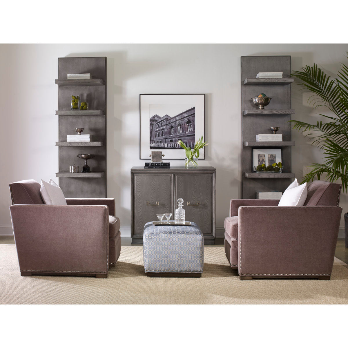 Michael Weiss Donovan 28" Wide Rectangle Cocktail Ottoman