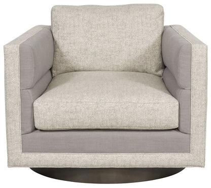 Michael Weiss Grantley Upholstered Swivel Armchair