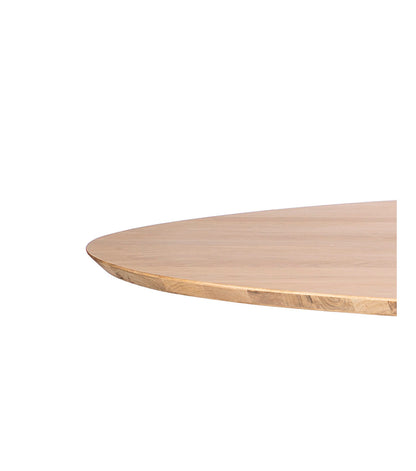 Mikado Oval Solid Oak Dining Table