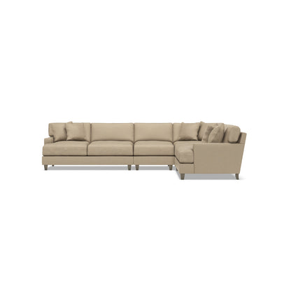Mila 4-Piece Fabric Sectional