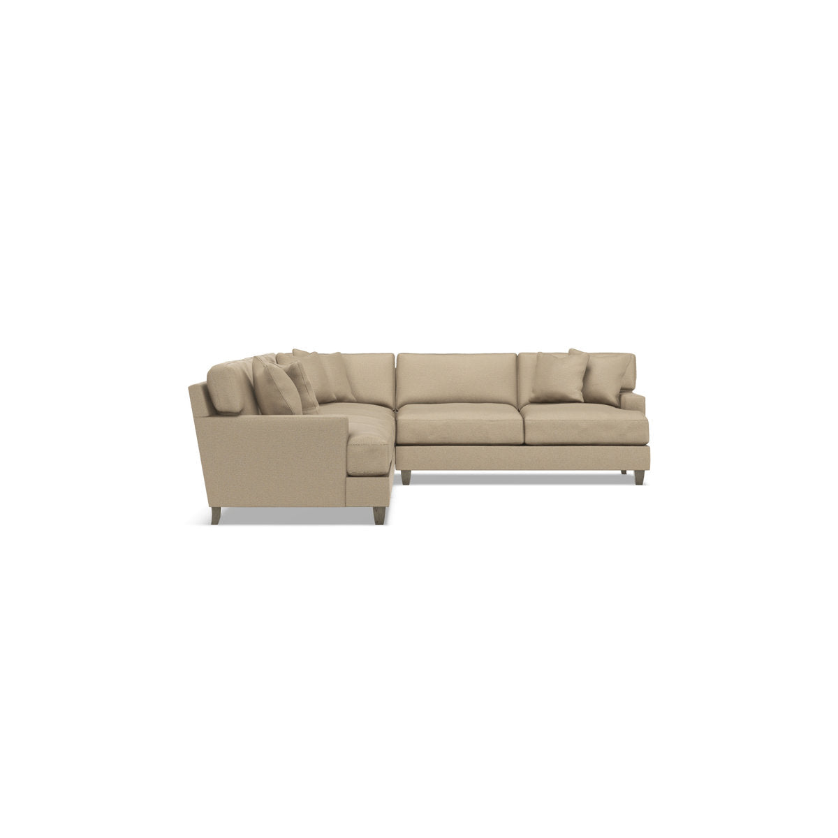 Mila 4-Piece Fabric Sectional