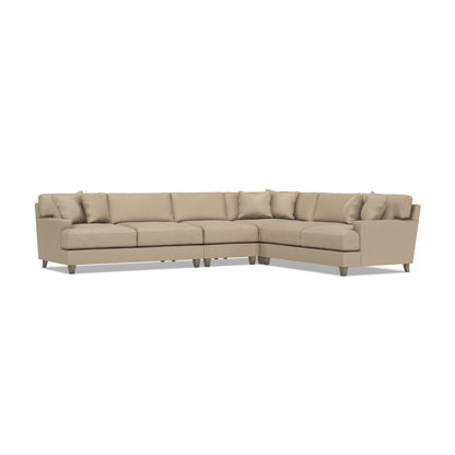Mila 4-Piece Fabric Sectional