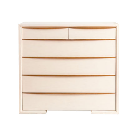 Milano 6-Drawers Cabinet In Antique White