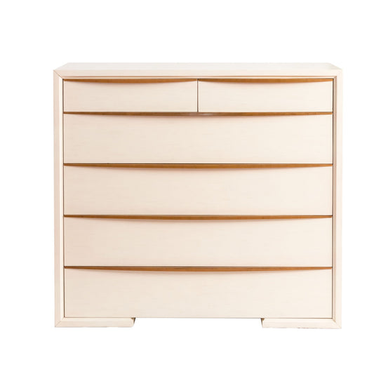 Milano 6-Drawers Cabinet In Antique White