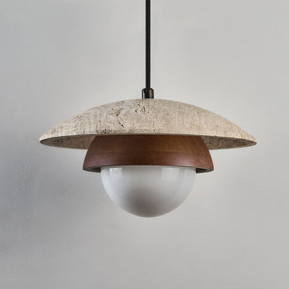 Milo Travertine Pendant Light