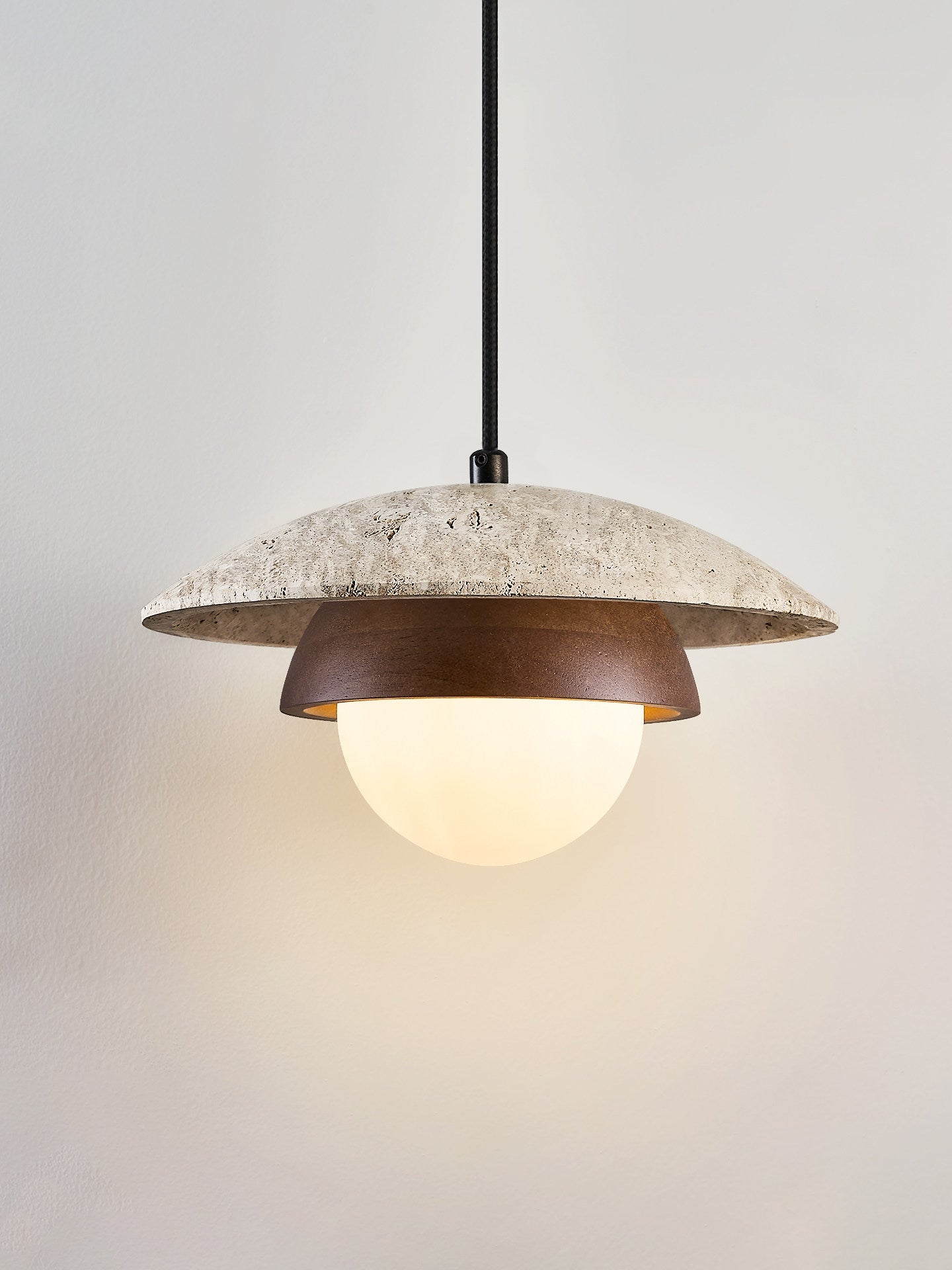 Milo Travertine Pendant Light